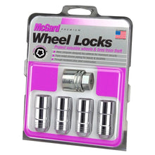 Load image into Gallery viewer, McGard Wheel Lock Nut Set - 4pk. (Cone Seat) M14X2.0 / 13/16 Hex / 2.25in. Length - Chrome - Detail View