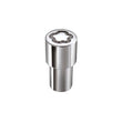 Load image into Gallery viewer, McGard Wheel Lock Nut Set - 4pk. (Long Shank Seat) 7/16-20 / 13/16 Hex / 1.75in. Length - Chrome - Side View