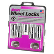 Load image into Gallery viewer, McGard Wheel Lock Nut Set - 4pk. (Long Shank Seat) M12X1.5 / 13/16 Hex / 1.75in. Length - Chrome - Main Product View