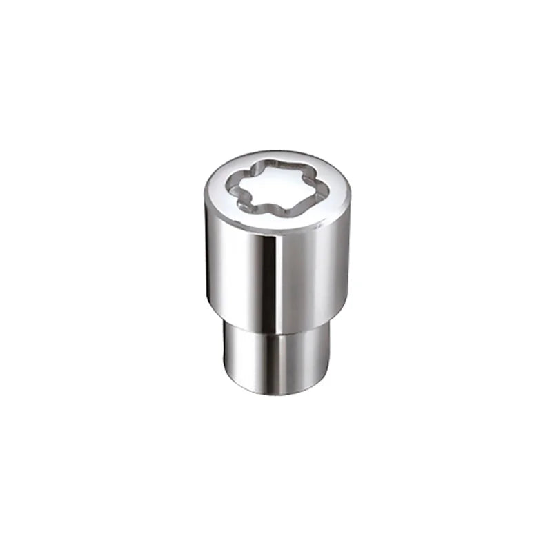 McGard Wheel Lock Nut Set - 4pk. (Reg. Shank Seat) M12X1.25 / 13/16 Hex / 1.38in. Length - Chrome - Detail View