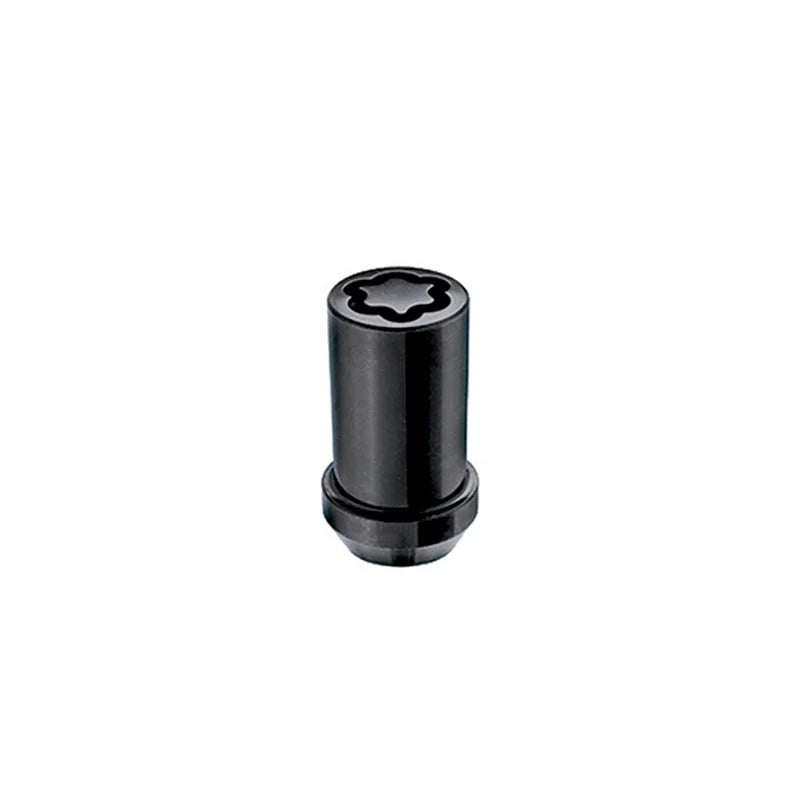 McGard Wheel Lock Nut Set - 4pk. (Tuner / Cone Seat) 1/2-20 / 13/16 Hex / 1.60in. Length - Black - Side View