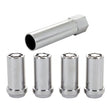 Load image into Gallery viewer, McGard Wheel Lock Nut Set - 4pk. (Tuner / Cone Seat) 1/2-20 / 13/16 Hex / 1.60in. Length - Chrome - Main Product View