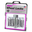 Load image into Gallery viewer, McGard Wheel Lock Nut Set - 4pk. (Tuner / Cone Seat) M14X1.5 / 1in. Hex / 1.935in. Length - Chrome - Side View