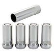 Load image into Gallery viewer, McGard Wheel Lock Nut Set - 4pk. (Tuner / Cone Seat) M14X1.5 / 1in. Hex / 1.935in. Length - Chrome - Detail View