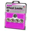 Load image into Gallery viewer, McGard Wheel Lock Nut Set - 4pk. (Under Hub Cap / Cone Seat) 9/16-18 / 7/8 Hex / 1.015in. L - Side View