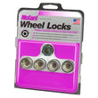 Load image into Gallery viewer, McGard Wheel Lock Nut Set - 4pk. (Under Hub Cap / Cone Seat) M14X1.5 / 22mm Hex / .893in. Length - Detail View