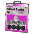 Load image into Gallery viewer, McGard Wheel Lock Nut Set - 4pk. (Under Hub Cap / Radius Seat) M14X1.5 / 19mm Hex / .890in. L w/Caps - Main Product View