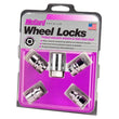 Load image into Gallery viewer, McGard Wheel Lock Nut Set - 4pk. (Uni-Lug) M12X1.5 / 13/16 Hex / .197in. Shank / 1.375in. L - Chrome - Main Product View