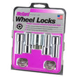 Load image into Gallery viewer, McGard Wheel Lock Nut Set - 4pk. (X-Long Shank) 7/16-20 / 13/16 Hex / 2.165in. Length - Chrome - Installation View