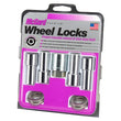 Load image into Gallery viewer, McGard Wheel Lock Nut Set - 4pk. (X-Long Shank) M12X1.5 / 13/16 Hex / 2.165in. Length - Chrome - Back View