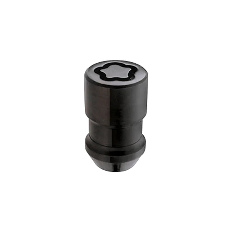 McGard Wheel Lock Nut Set - 5pk. (Cone Seat) M12X1.5 / 3/4 Hex / 1.46in. Length - Black - Detail View