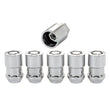 Load image into Gallery viewer, McGard Wheel Lock Nut Set - 5pk. (Cone Seat) M12X1.5 / 3/4 Hex / 1.46in. Length - Chrome - Side View