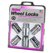 Load image into Gallery viewer, McGard Wheel Lock Nut Set - 5pk. (Cone Seat) M14X1.5 / 22mm Hex / 1.639in OAL - Chrome - Side View