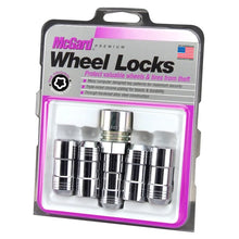 Load image into Gallery viewer, McGard Wheel Lock Nut Set - 5pk. (Cone Seat) M14X1.5 / 22mm Hex / 1.965in. Length - Chrome - Main Product View