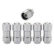 Load image into Gallery viewer, McGard Wheel Lock Nut Set - 5pk. (Cone Seat) M14X1.5 / 22mm Hex / 1.965in. Length - Chrome - Side View