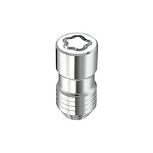 Load image into Gallery viewer, McGard Wheel Lock Nut Set - 5pk. (Cone Seat) M14X1.5 / 22mm Hex / 1.965in. Length - Chrome - Installation View