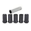 Load image into Gallery viewer, McGard Wheel Lock Nut Set - 5pk. (Cone Seat Tuner) M14X1.5 / 22mm Hex / 1.648in OAL - Black - Installation View