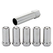 Load image into Gallery viewer, McGard Wheel Lock Nut Set - 5pk. (Tuner / Cone Seat) 1/2-20 / 13/16 Hex / 1.60in. L. - Chrome - Main Product View