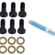 Load image into Gallery viewer, McLeod Bolt Kit 6 3/8-16 X 1.000in Chromolly - Black Oxide 9/16 Hex Head