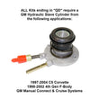 Load image into Gallery viewer, McLeod Hydraulic Conversion Kit 1955-57 Chevy Firewall Kit W/ Quick Disconnect - Side View