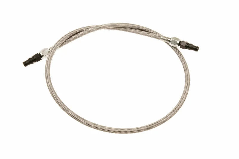 McLeod Line Assy Mustang 2005-Up 36in With Male Wire Clip Fittings - Side View
