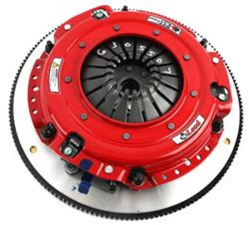 McLeod RST Street Twin Aluminum LS Eng 1-1/8 X 26 Spl Org Facing 6 Bolt Crank 168 - Installation View
