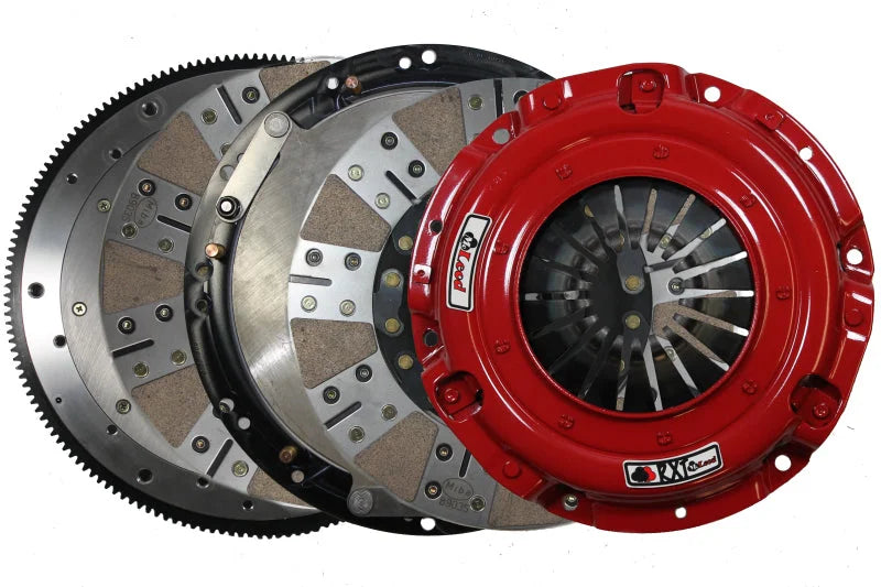 McLeod RXT HD Twin Stl 8-Bolt Ford Mod Motor to Magnum T56 1-1/8in x 26 Spline Clutch Kit - Side View