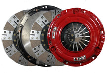 Load image into Gallery viewer, McLeod RXT Twin Disc Clutch 6 Bolt LS Motor 9 11/16 x 1 1/4 x 14 Spline Bronze Facing 0 Balance 168T - Main Product View