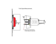 Load image into Gallery viewer, McLeod Spacer Aluminum Hyd T.O. Brg T56 2 Hole .950in Thick - Detail View