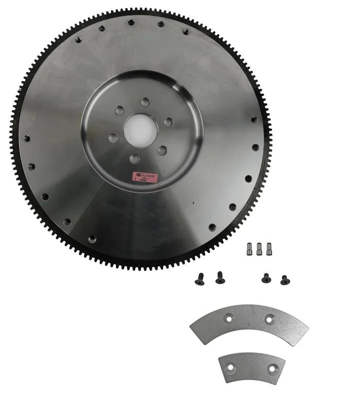 McLeod Steel Flywheel Ford Small Diameter Various Cars 157 Includes 28oz & 50oz CW - Back View