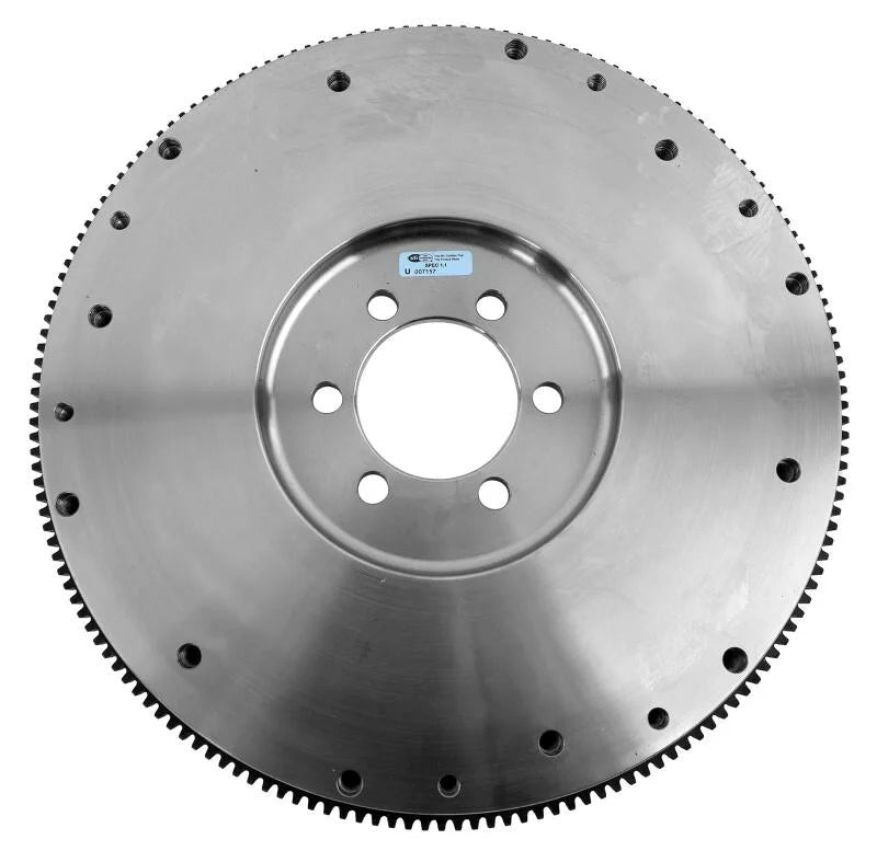 McLeod Steel Flywheel Olds 1964-85 All Exc. 330 425 Incl. 68-70 400 166 - Back View