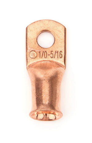 Mechman Alternators 1/0 Gauge Copper Cable End 5/16in Hole CR10516