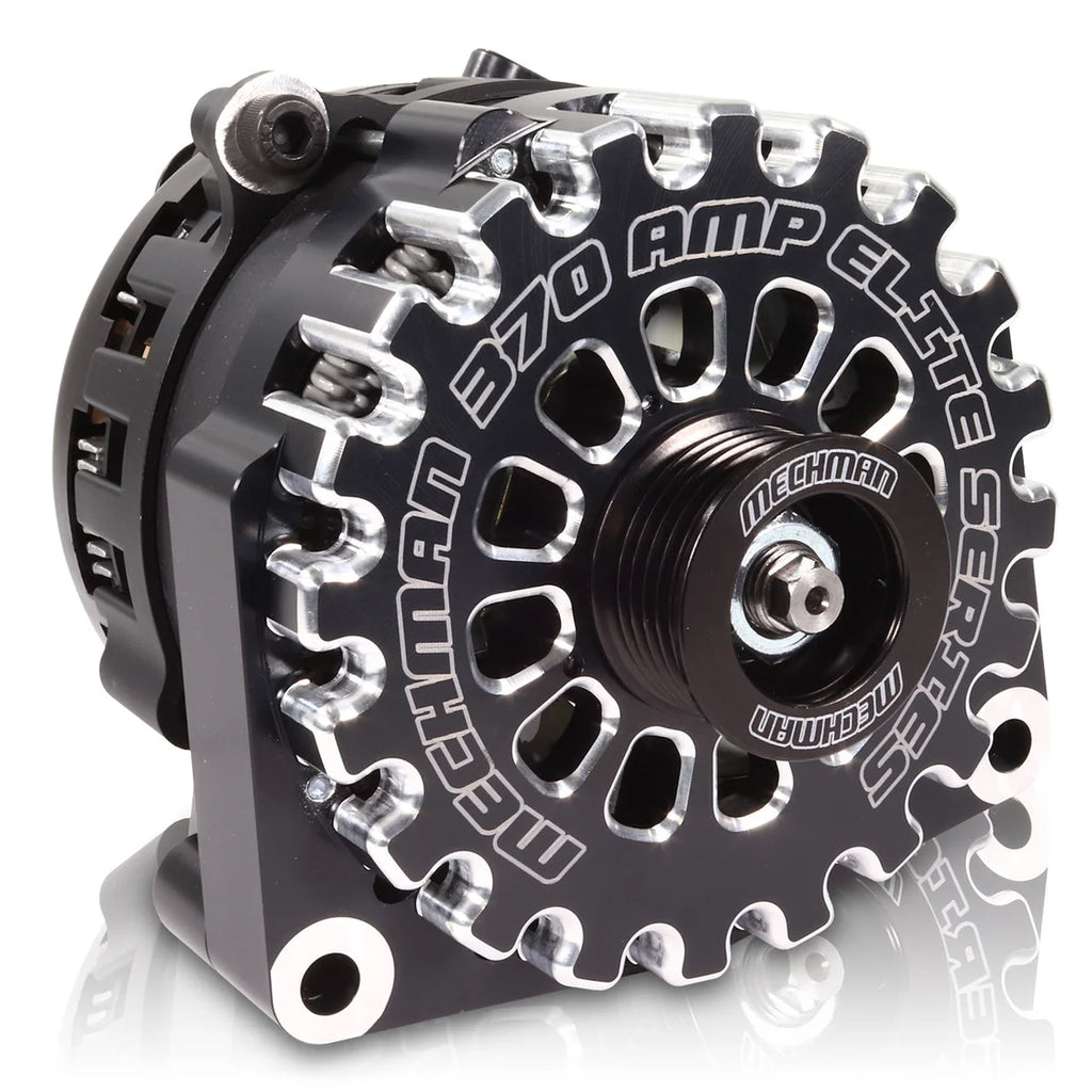 Mechman Alternators E Series 370 amp Billet Alternator GM Truck B8206370B