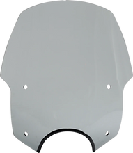 Load image into Gallery viewer, Memphis Shades Alley Cat Windshield - 9" Headlight Cut Out - Black Smoke MEP56212 - Side View