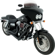 Load image into Gallery viewer, Memphis Shades Batwing Fairing - Fat Bob MEM7161 - Installation View
