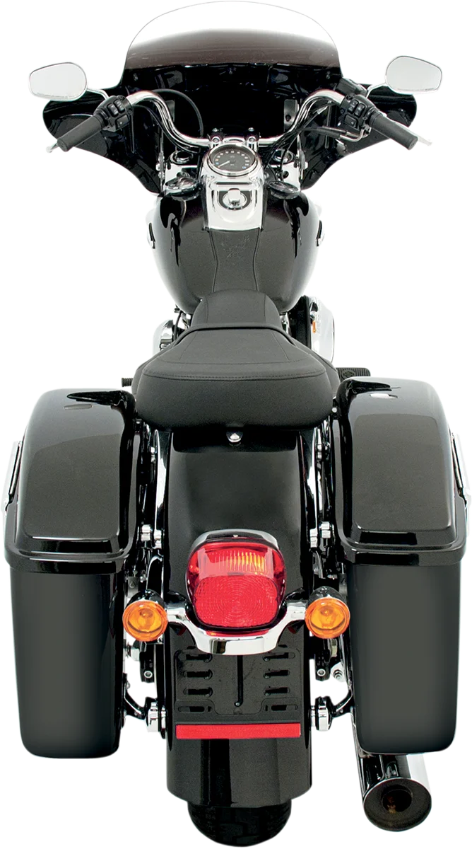 Memphis Shades Batwing Fairing - Harley Davidson MEM7011 - Side View