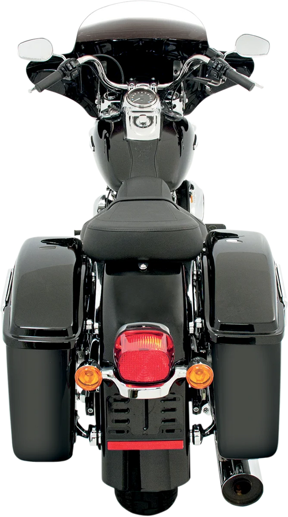 Memphis Shades Batwing Fairing - Harley Davidson MEM7011 - Side View