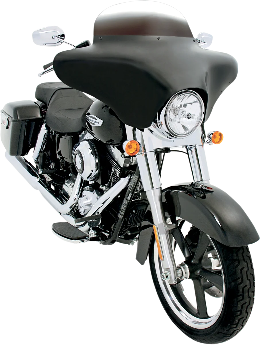 Memphis Shades Batwing Fairing - Harley Davidson MEM7011 - Back View