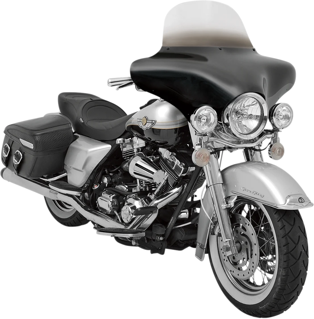 Memphis Shades Batwing Fairing - Harley Davidson MEM7011 - Installation View