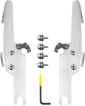 Load image into Gallery viewer, Memphis Shades Batwing Fats/Slim Mounting Kit - Polished - FLHRS/XS MEK2041 - Main Product View