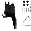 Load image into Gallery viewer, Memphis Shades Batwing Mounting Kit - Black - Chief Bobber MEB2071 - Main Product View