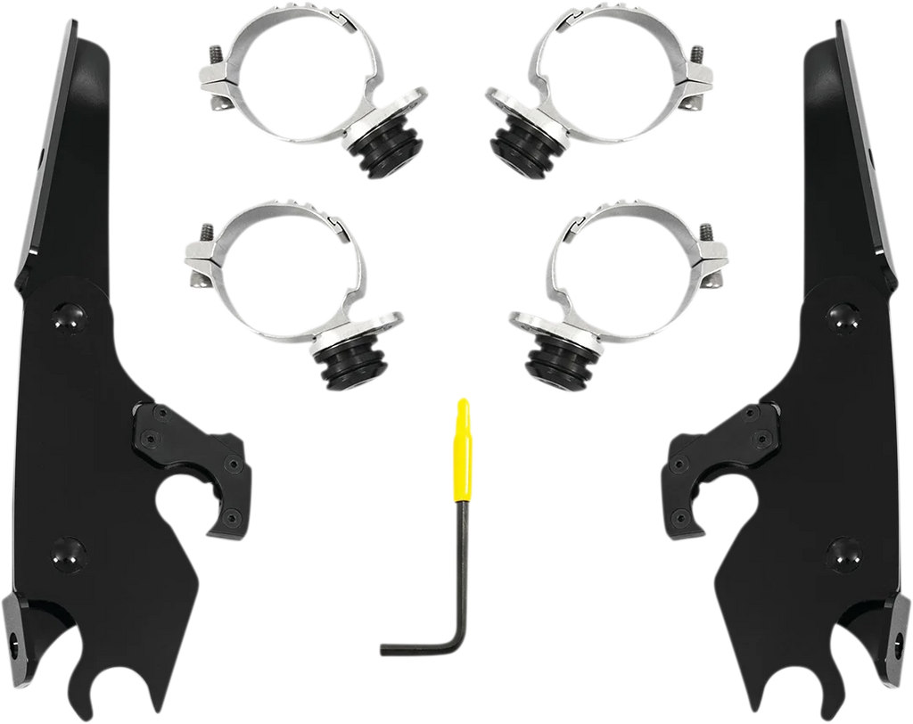 Memphis Shades Batwing - Mounting Kit - Black - XL MEB2056 - Main Product View