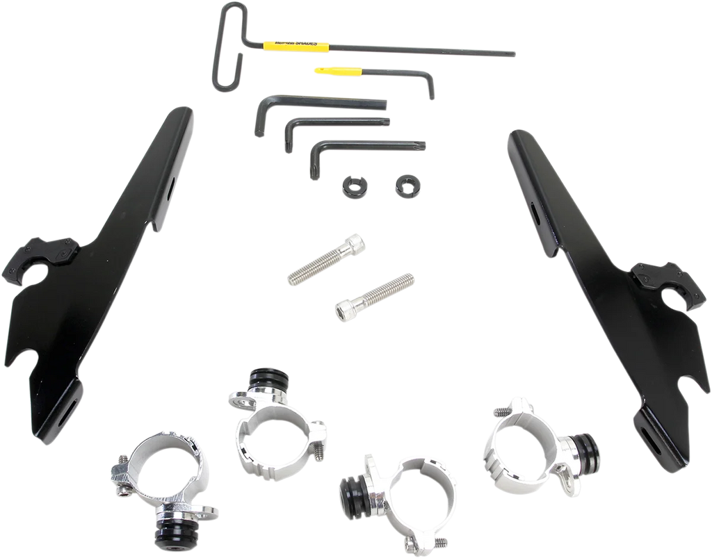 Memphis Shades Batwing - Mounting Kit - Black - XL48 MEB2009 - Main Product View