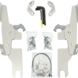 Load image into Gallery viewer, Memphis Shades Batwing - Mounting Kit - Polished - Switchback MEK1983 - Main Product View