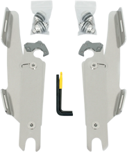 Load image into Gallery viewer, Memphis Shades Batwing - Mounting Kit - Polished - XL MEK2056 - Side View