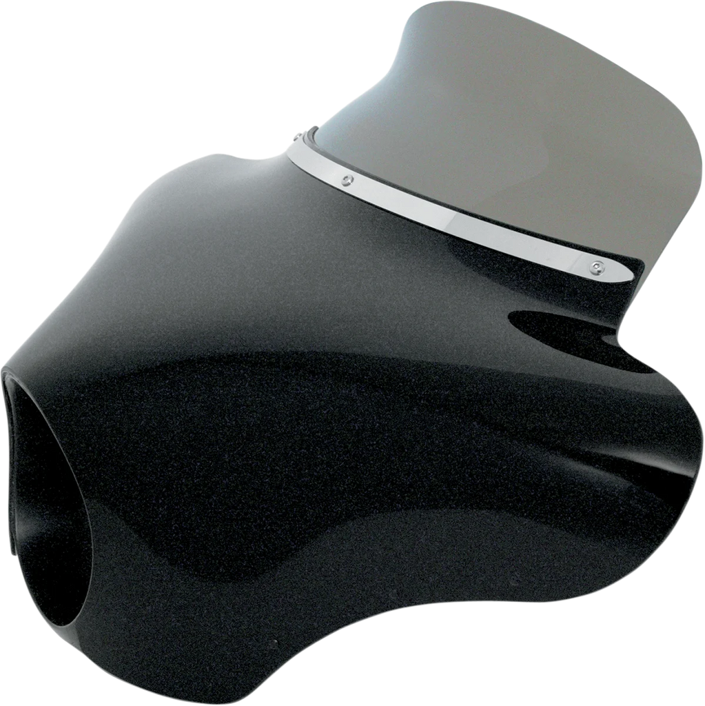 Memphis Shades Batwing Spoiler Shield - 6.5" - Black MEP8541 - Main Product View