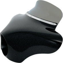 Load image into Gallery viewer, Memphis Shades Batwing Spoiler Shield - 6.5" - Black MEP8541 - Main Product View