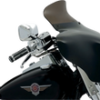 Load image into Gallery viewer, Memphis Shades Batwing Spoiler Shield - 6.5" - Black MEP8541 - Side View