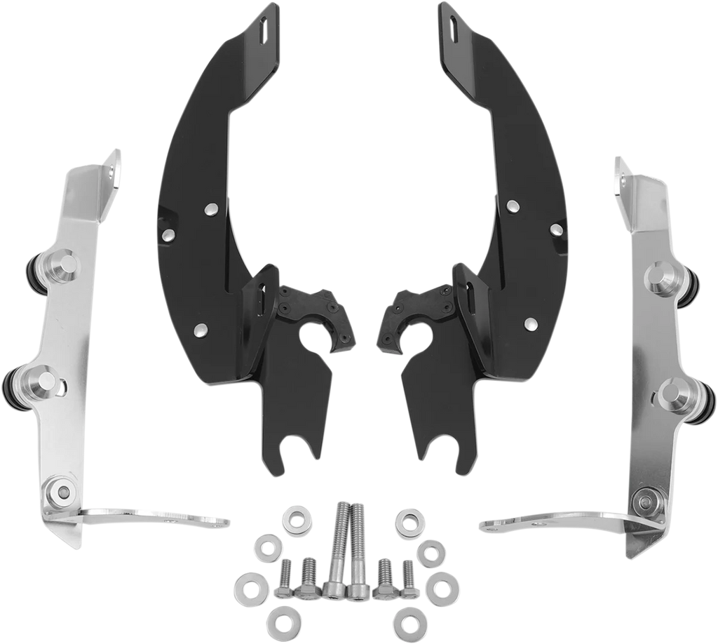 Memphis Shades Batwing Trigger Lock Mounting Kit - Aero - Black MEK1900 - Main Product View
