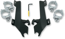 Load image into Gallery viewer, Memphis Shades Batwing Trigger Lock Mounting Kit - Kingpin - Black MEK1928 - Side View